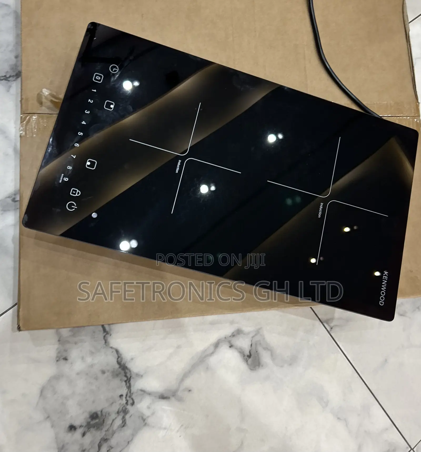 Just Order Black Kenwood 2 Electric in-Built (Glass) Cooker