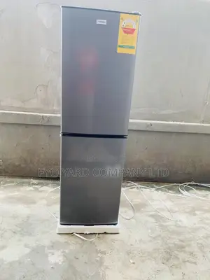 Fast Freezing Nasco 196liters Bottom Freezer Double Door Fridge