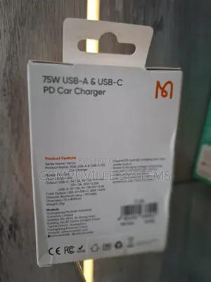 McDodo 75w Usb-a Usb-C Pd Car Charger