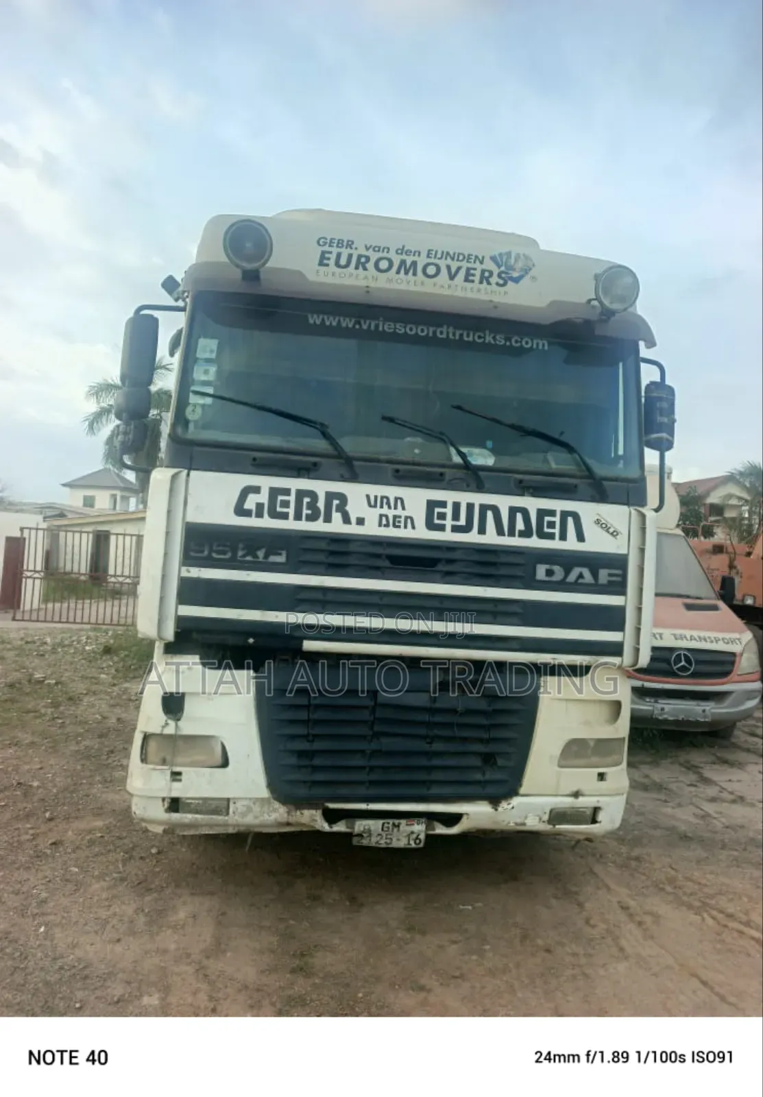 Daf Registered 2016