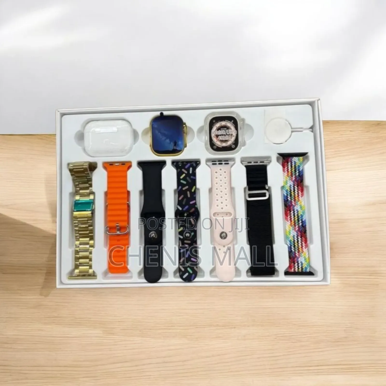 I20 Combination Ultra Smartwatch With Airpod (526272)