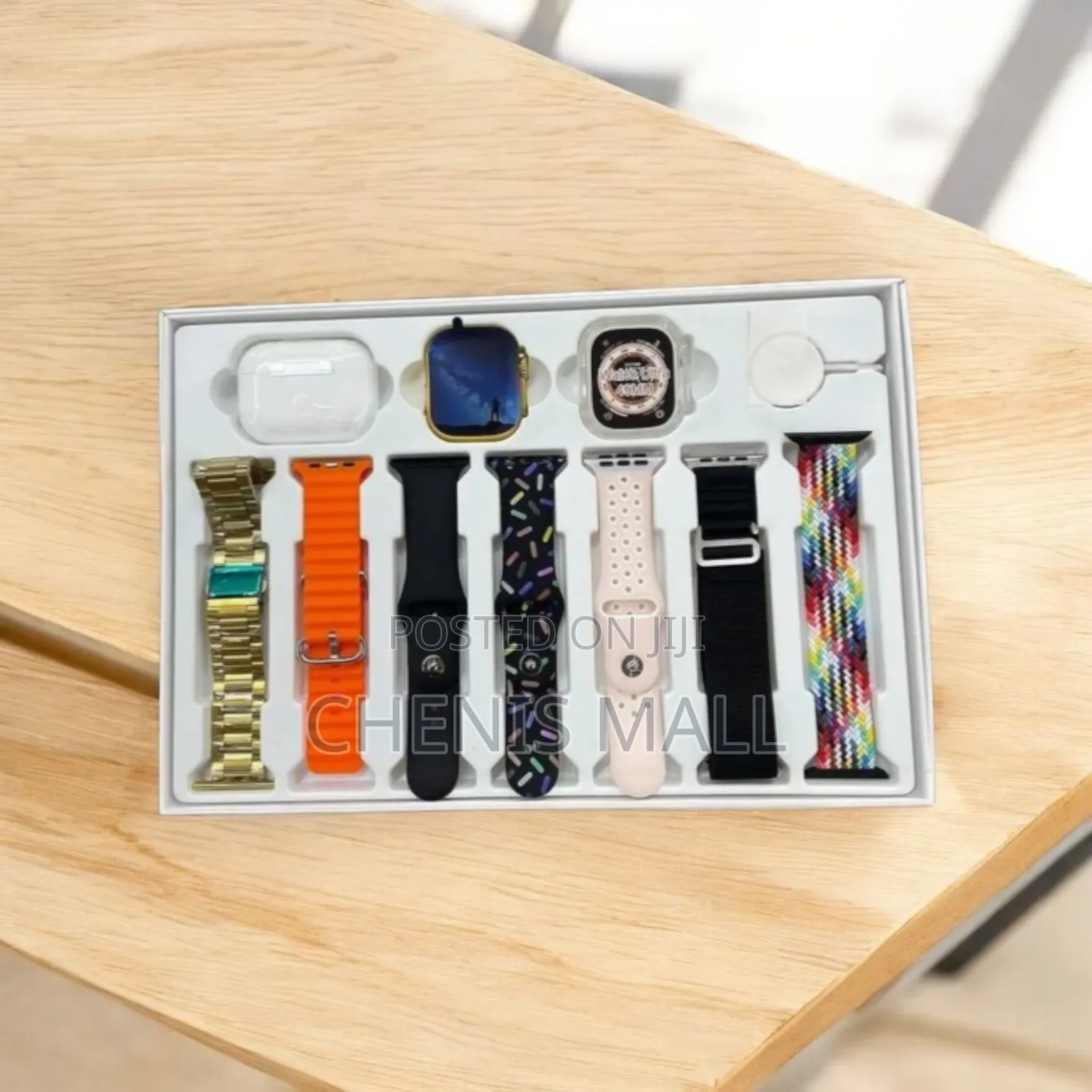 I20 Combination Ultra Smartwatch With Airpod (526272)