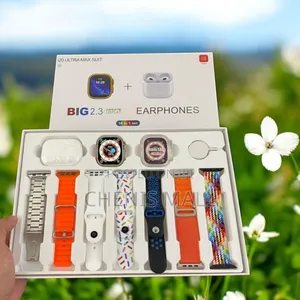 I20 Ultra Max Suit Combination Smartwatch 10 in 1 Set (526262)