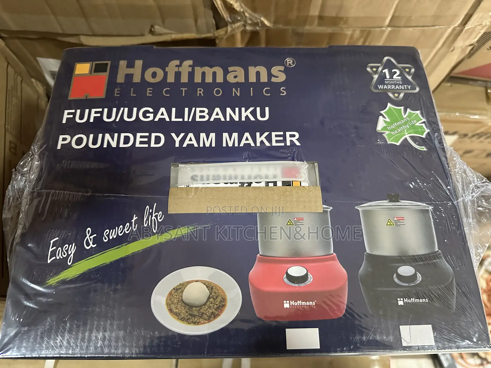 Fufu/Ugali/Banku Pounded Yam Maker