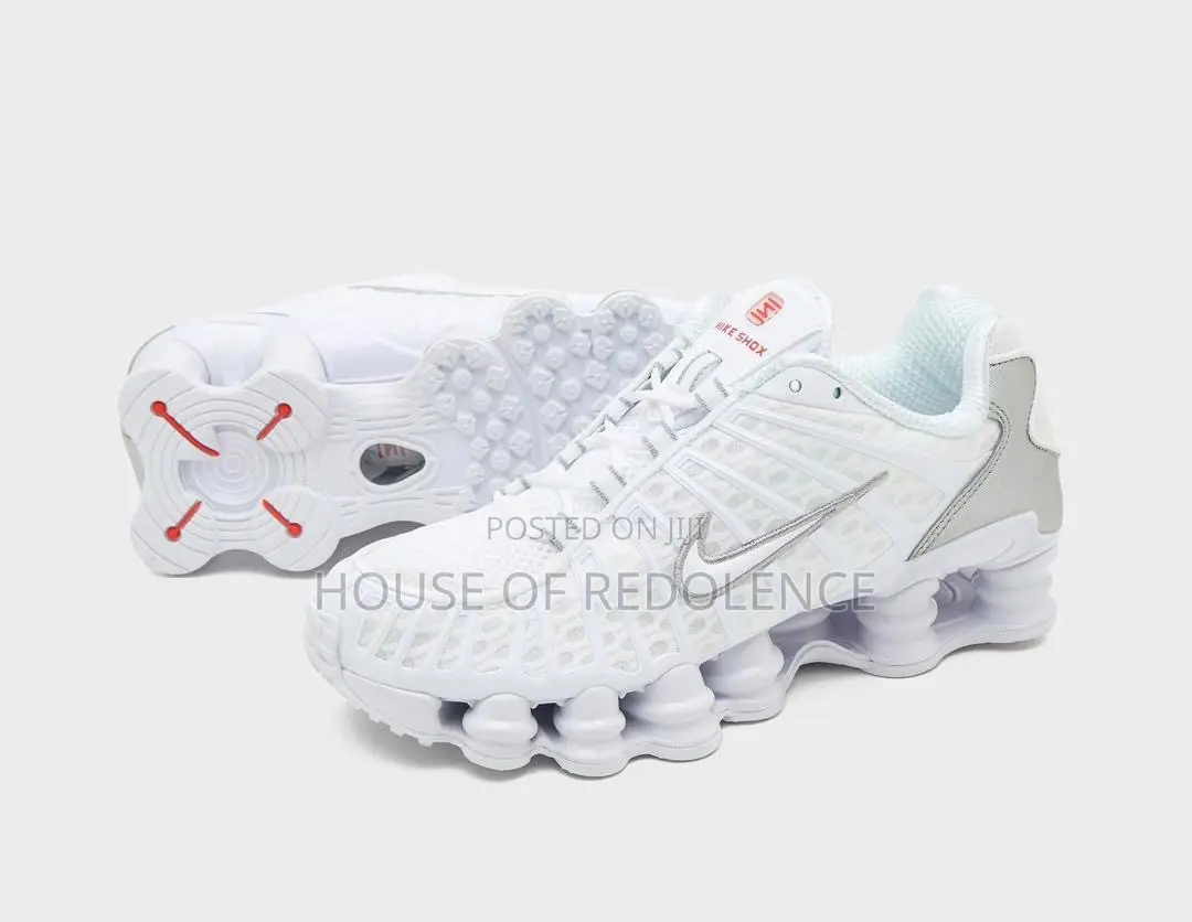 Nike Shox Tl White Sneakers