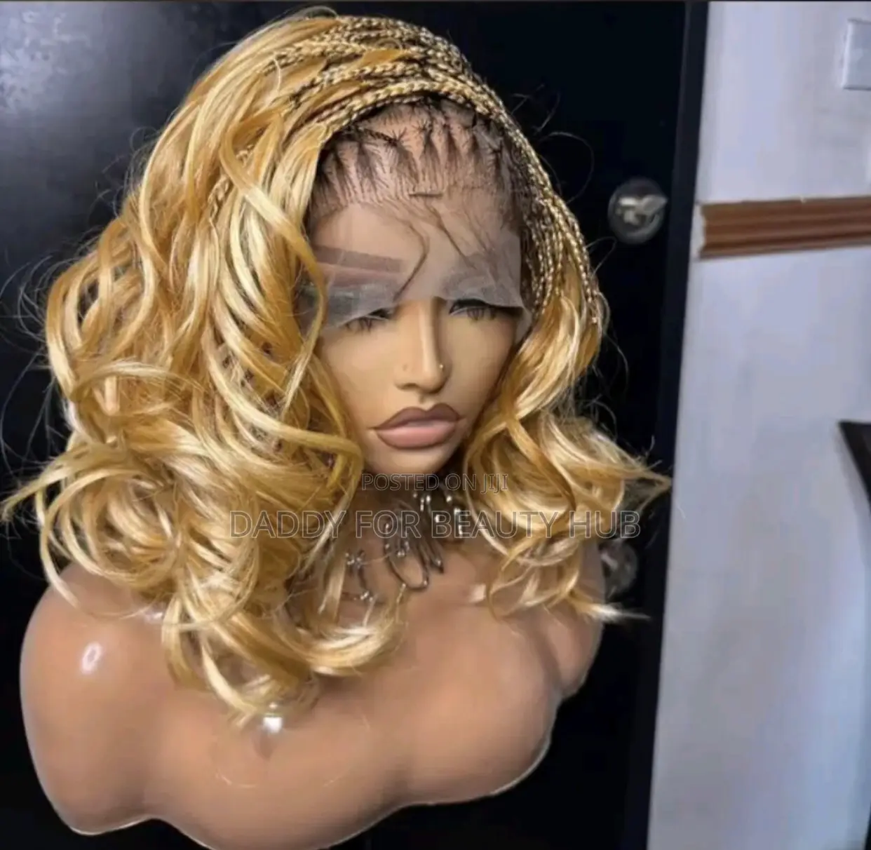 French Curls Braided Wig