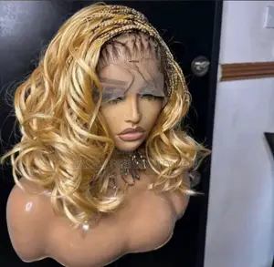 French Curls Braided Wig