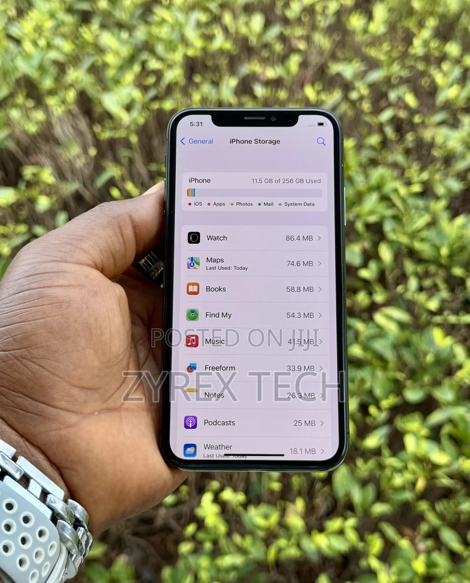 Apple iPhone X 256 GB Black