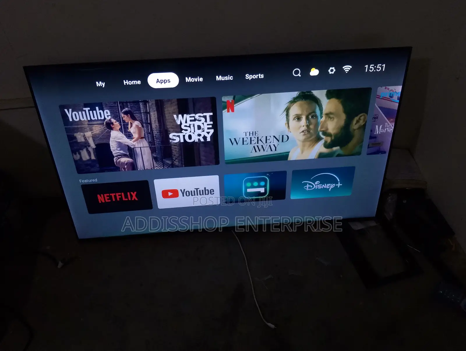 Hikers 50 Smart Android Tv With Bluetooth
