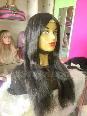 Long Black Wavy Hair