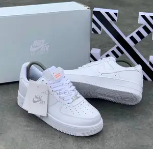 Nike Air Force 1 White Sneakers