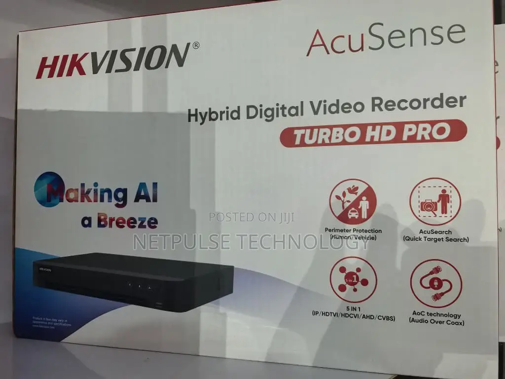 Hikvision 4-Channel Hybrid DVR - Ids-7204hqhi-M1/Xt