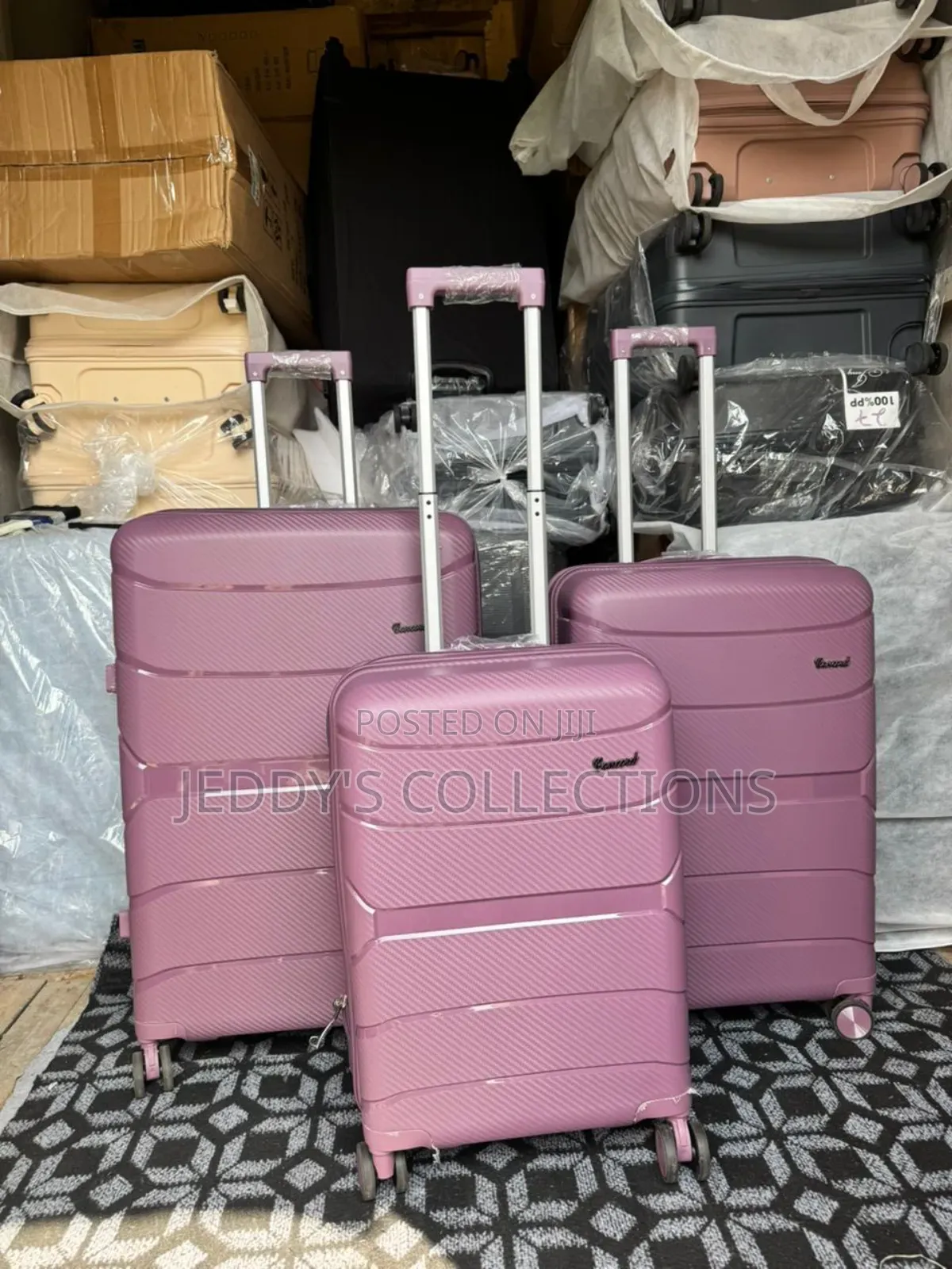 Simple Classic Plane Approved 3in1 Anticrack Trolley Luggage