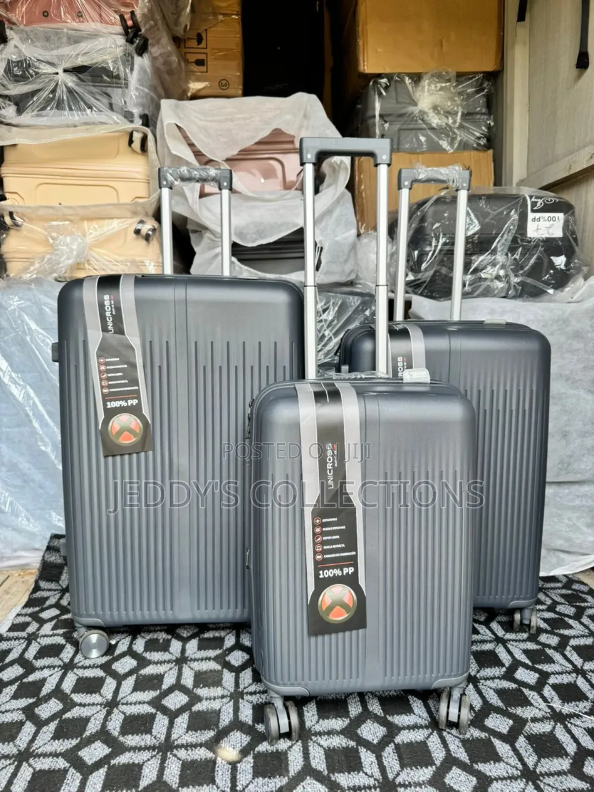 Simple Classic Plane Approved 3in1 Anticrack Trolley Luggage