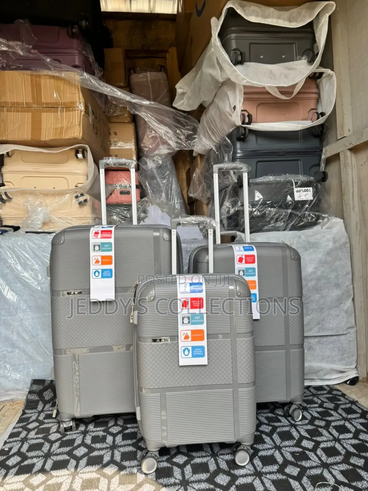 Simple Classic Plane Approved 3in1 Anticrack Trolley Luggage