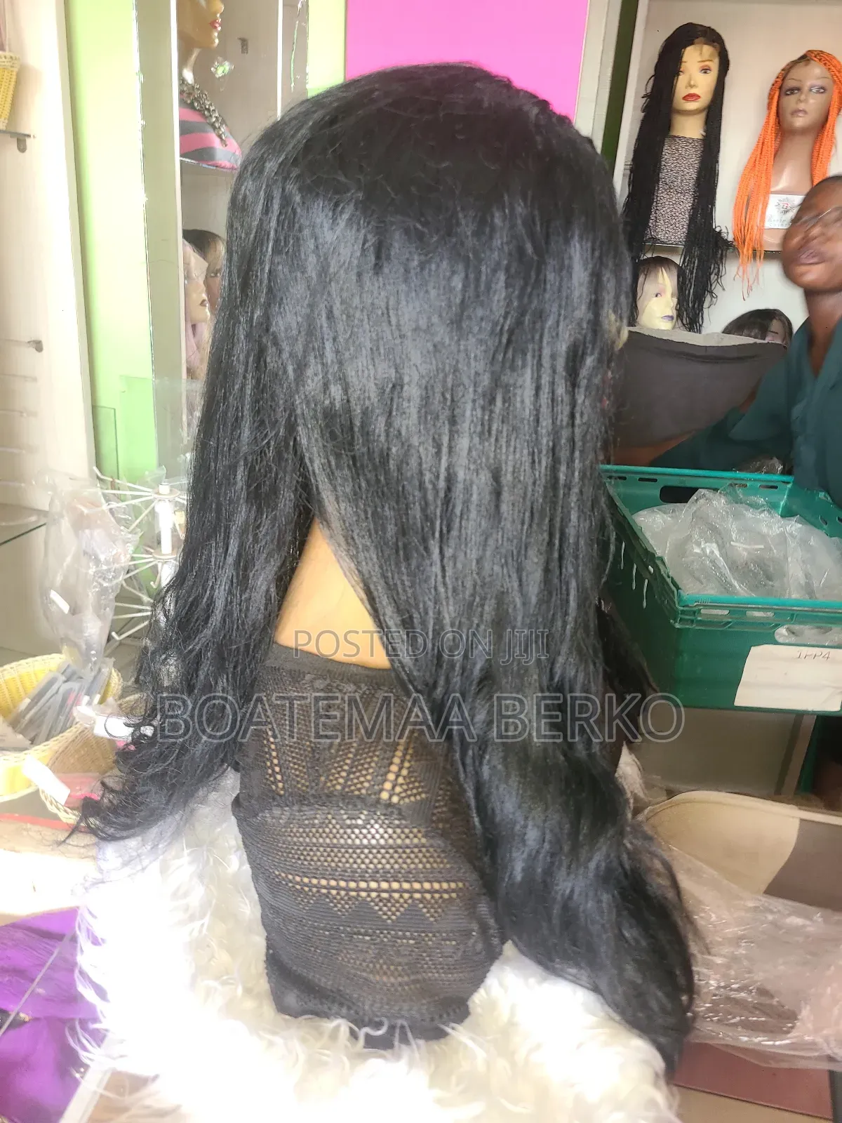 Black Wavy Wig