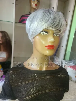 Grey Pixie Wig