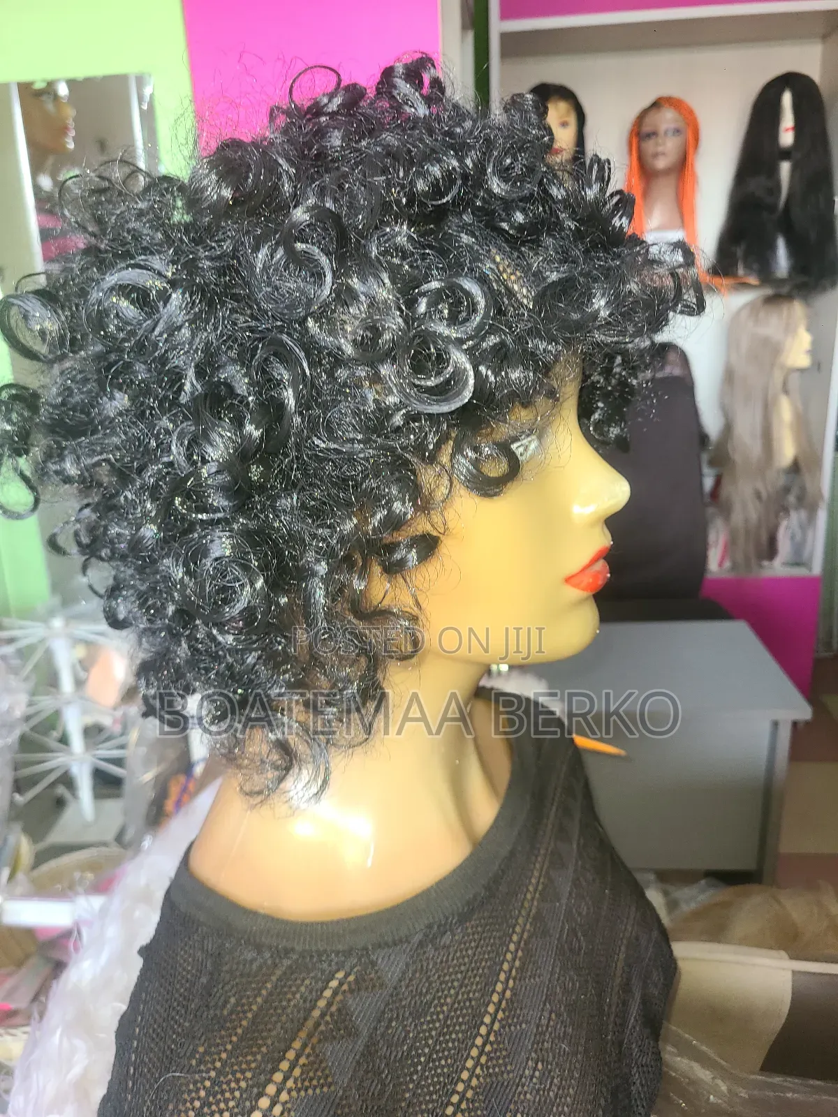 Black Curly