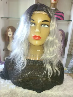 Grey Bodywave Wig