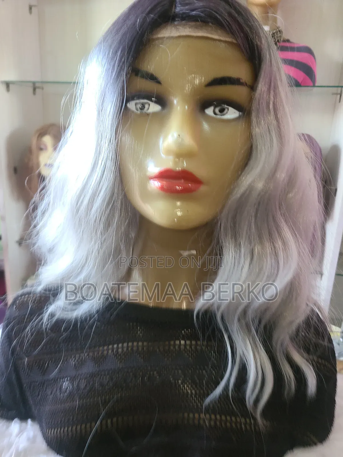 Grey Bodywave Wig