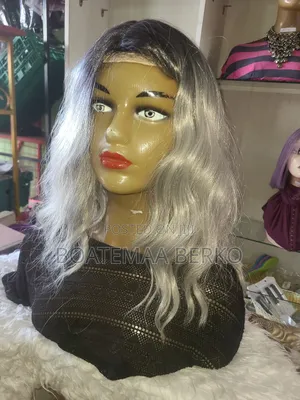 Grey Bodywave Wig
