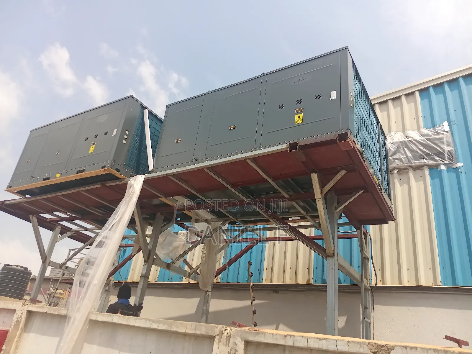 Packaged Air Condition Installation/ Duct Fabrication