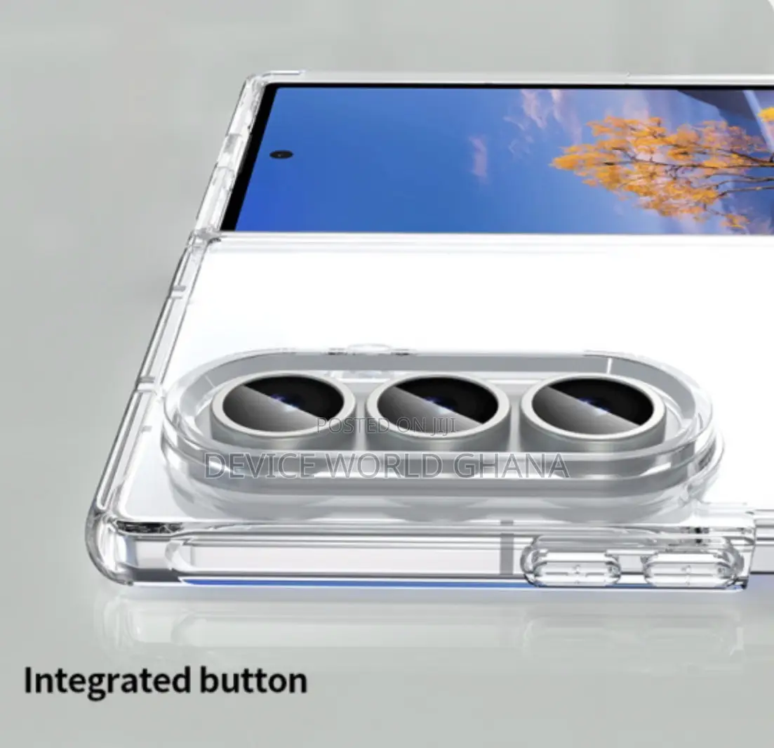 Mx Transparent Clear Case for Samsung Z Fold 7