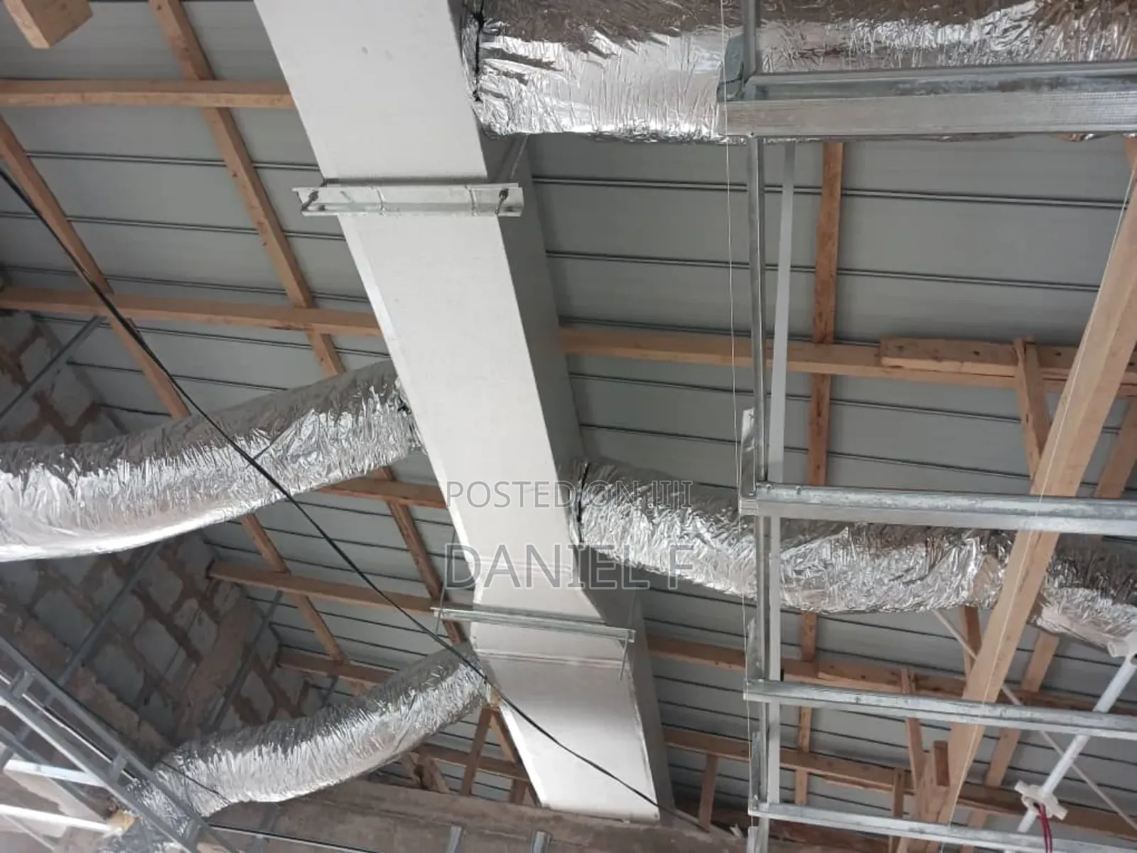 Packaged Air Condition Installation/ Duct Fabrication