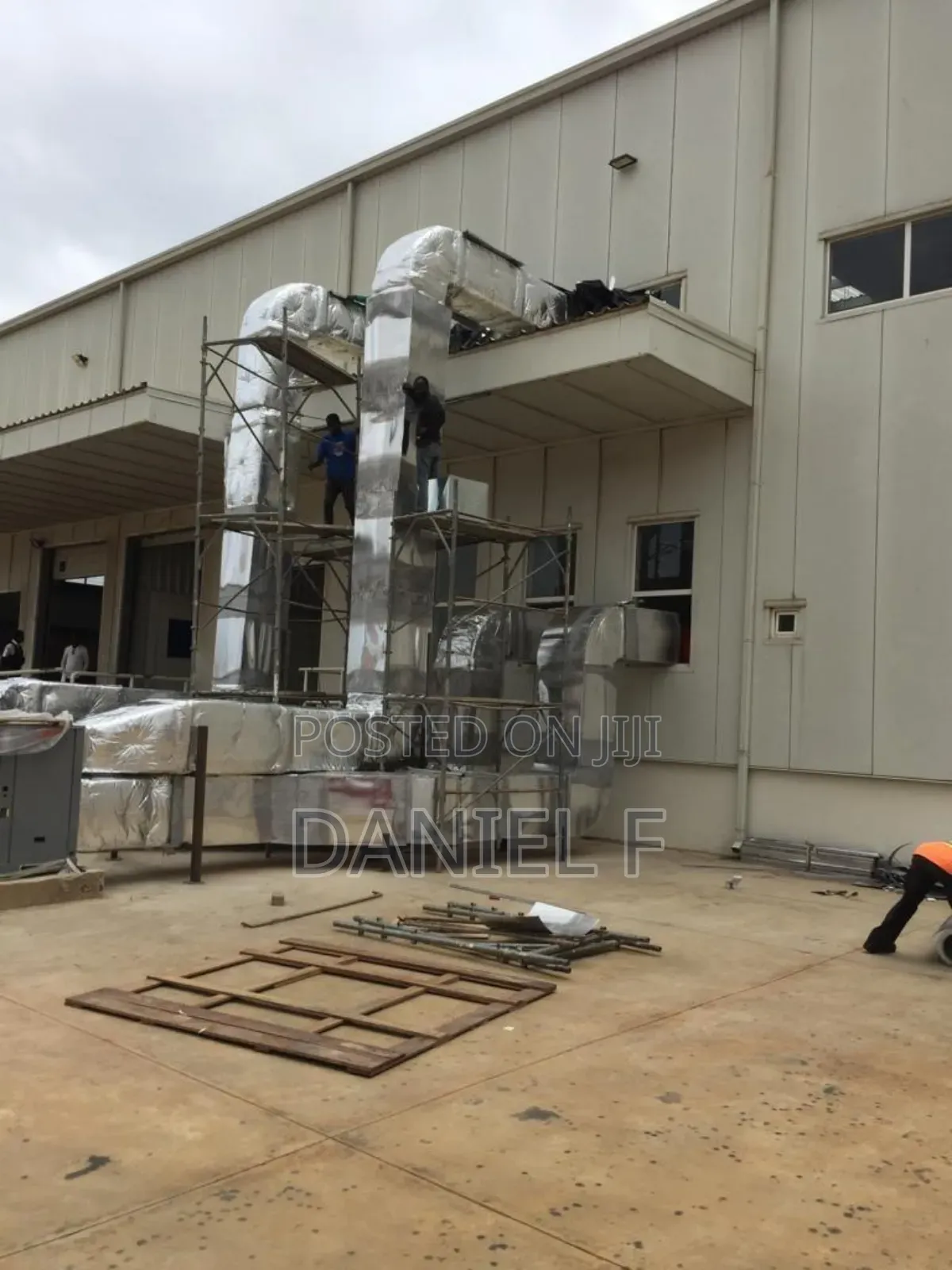Packaged Air Condition Installation/ Duct Fabrication