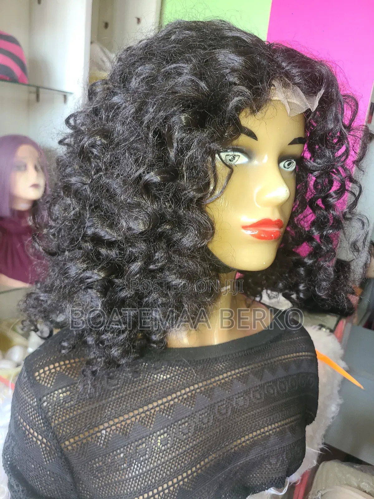 Curly Human Hair Wig