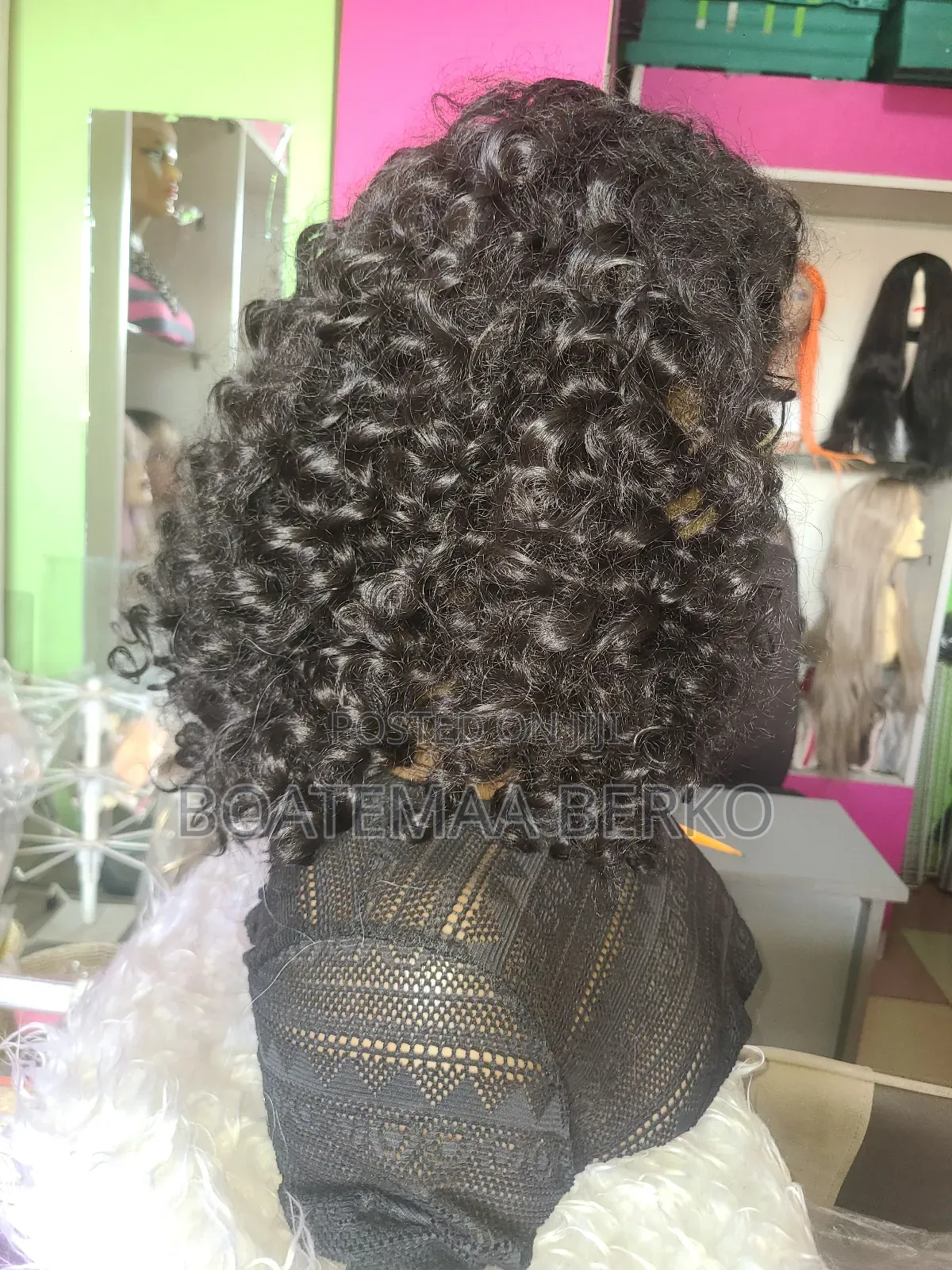 Curly Human Hair Wig
