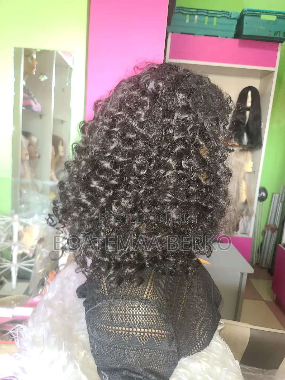 Curly Human Hair Wig
