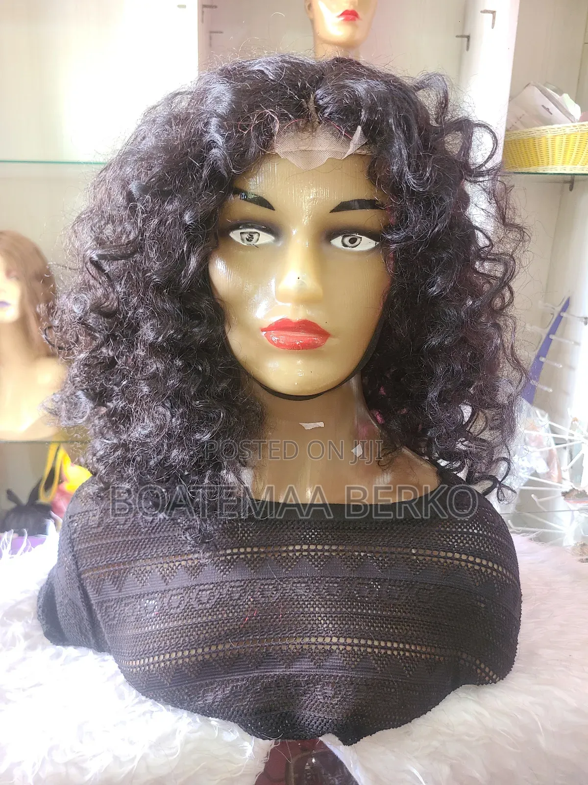Curly Human Hair Wig