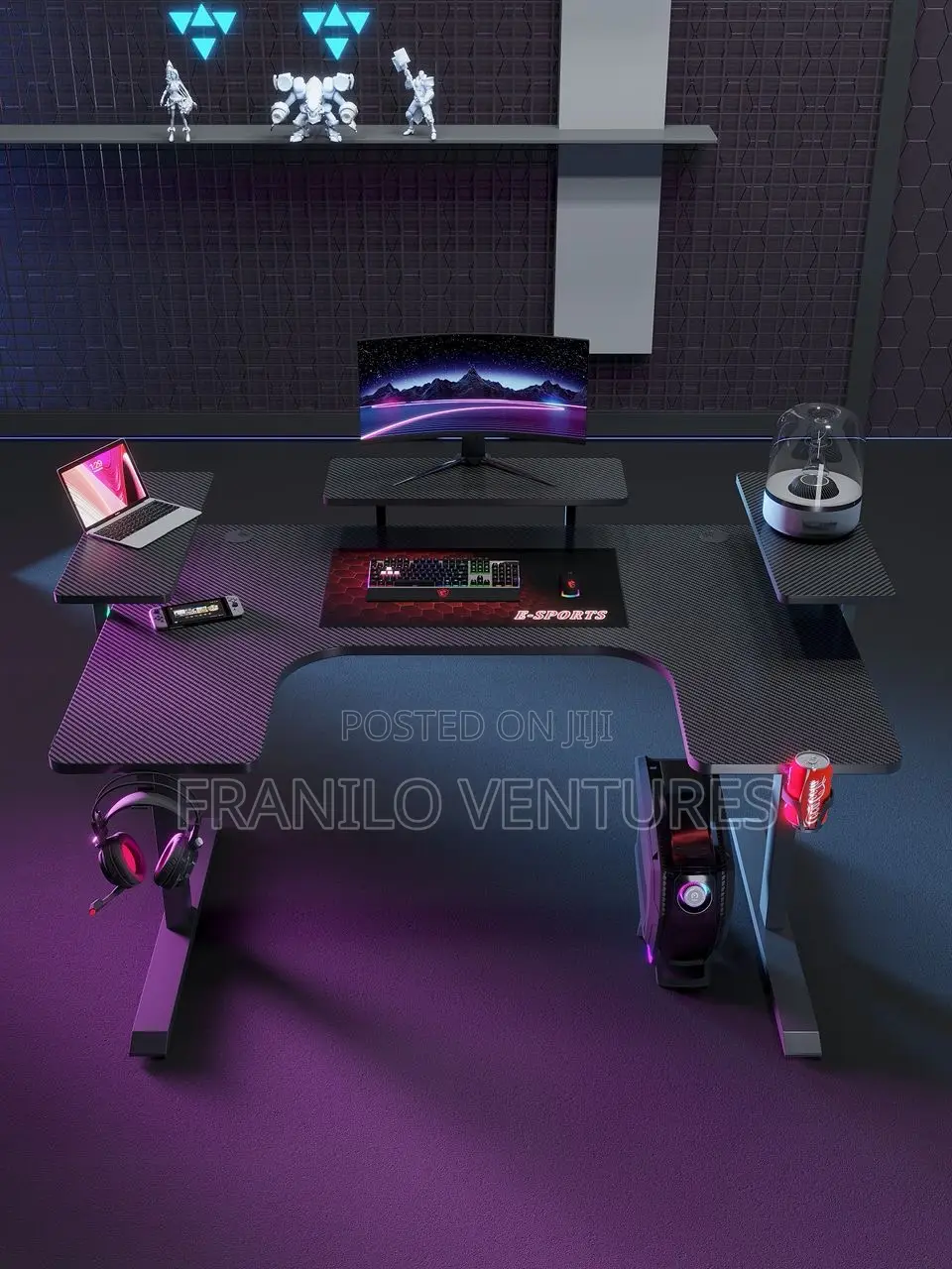 Pro Gaming/Studio/ Computer Desk