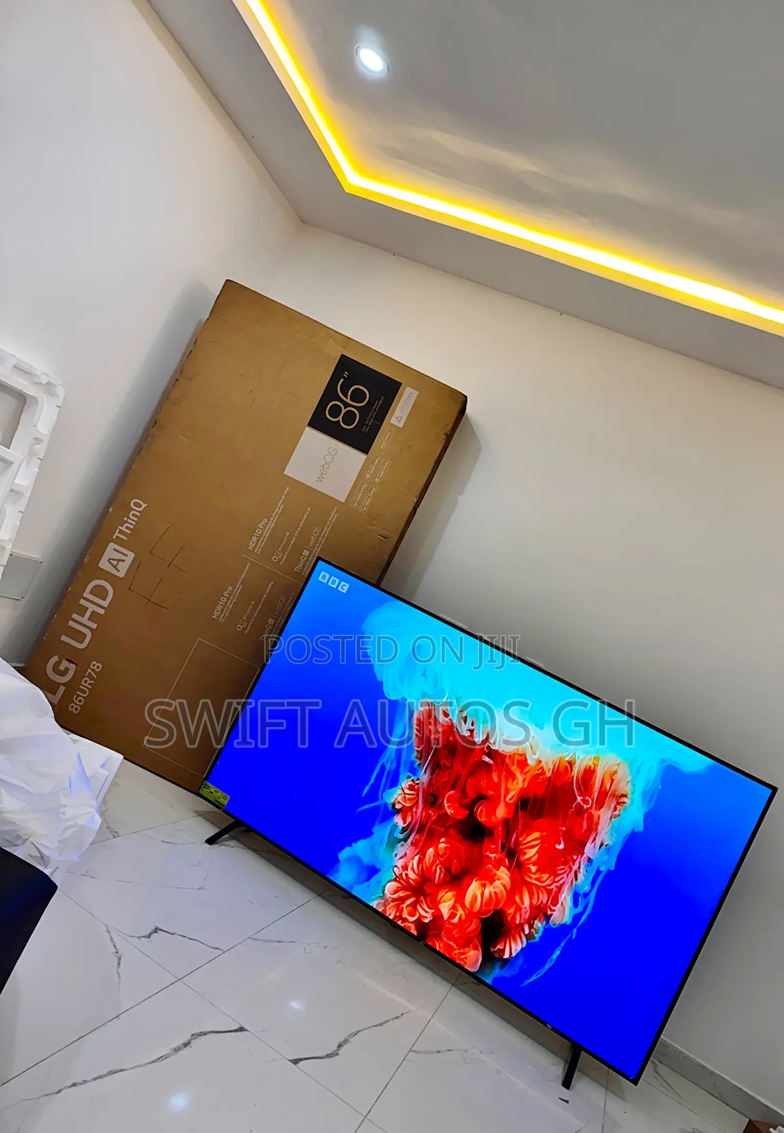 Lg Uhd Ai 86-Inch Tv Ur7800pua New