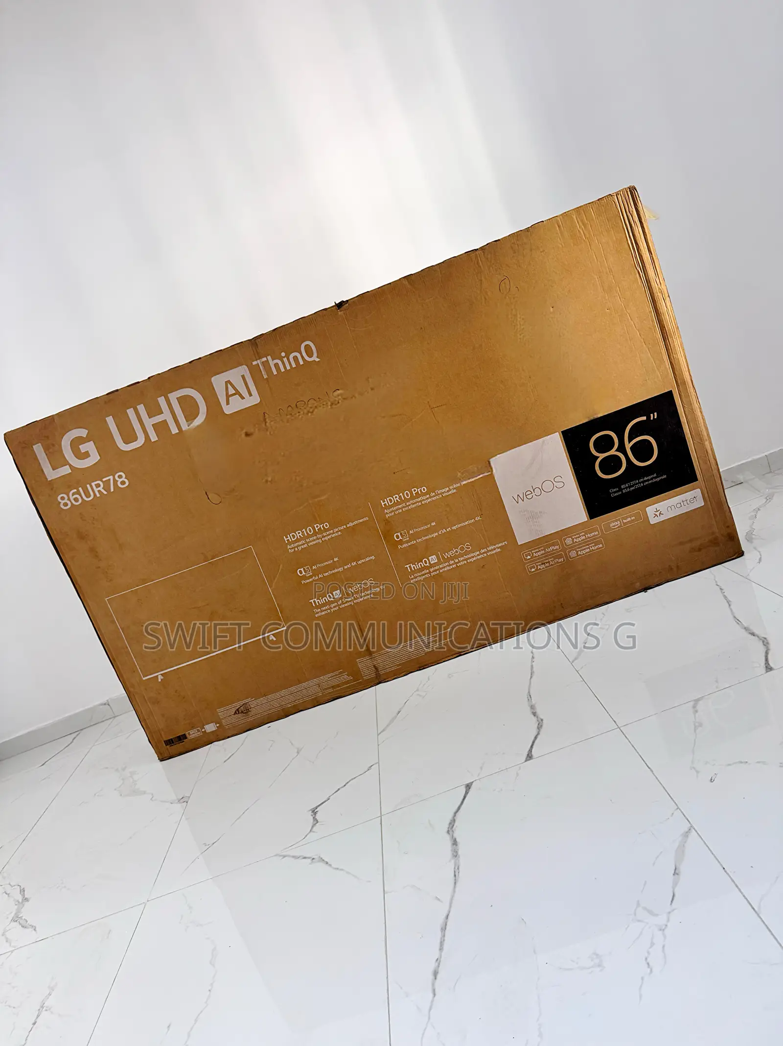 Lg Uhd Ai 86-Inch Tv Ur7800pua New