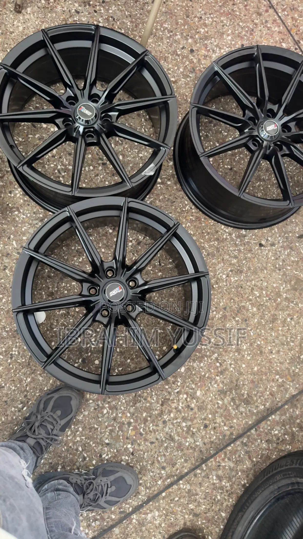 Black Corolla Rim 17