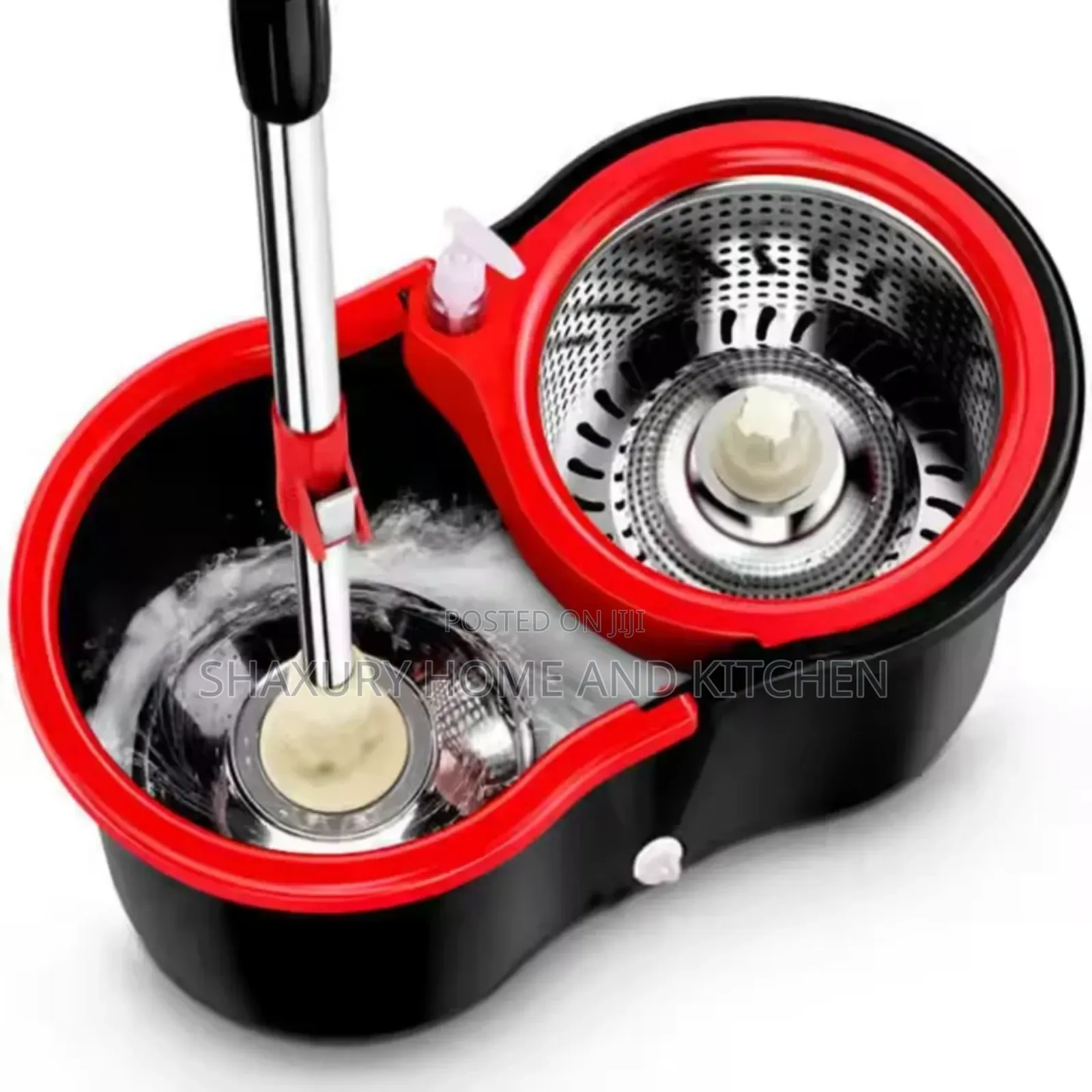 360-degree Rotating Spin Mop With 5 Extra Heads