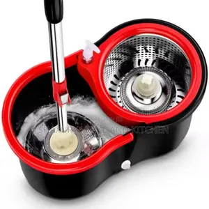 360-degree Rotating Spin Mop With 5 Extra Heads