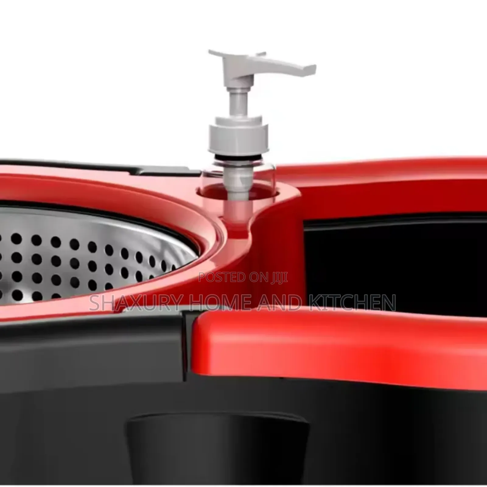 360-degree Rotating Spin Mop With 5 Extra Heads