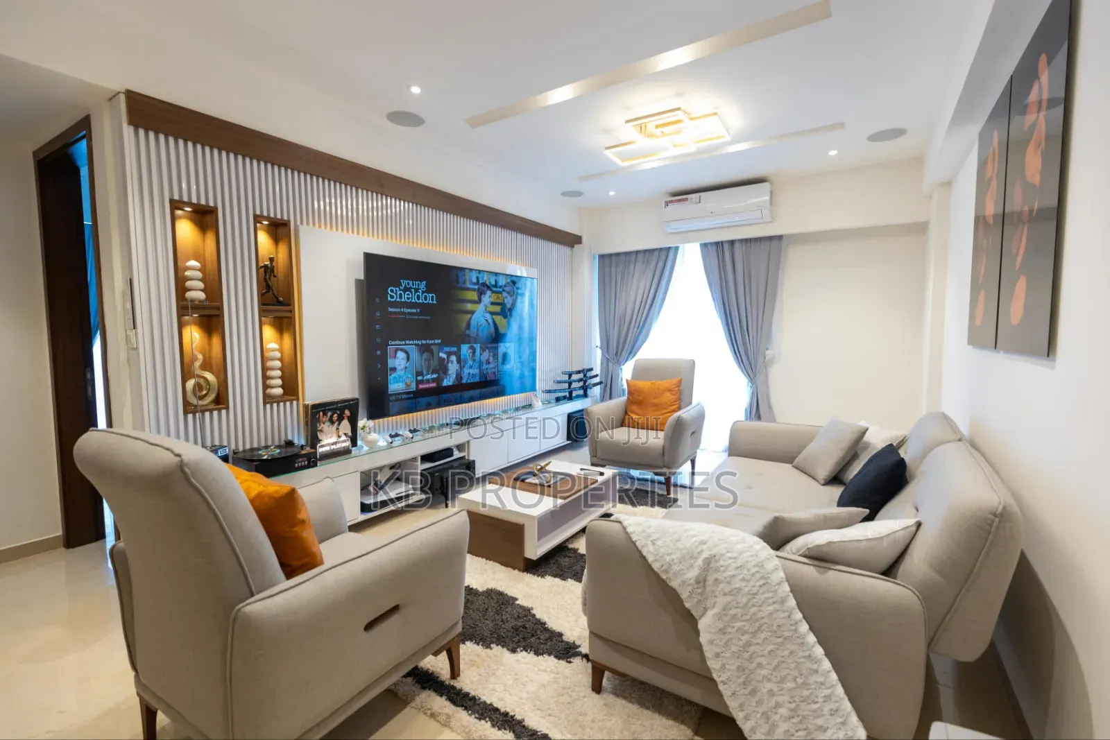 Furnished 1bdrm Apartment in Kb Properties, Osu for rent