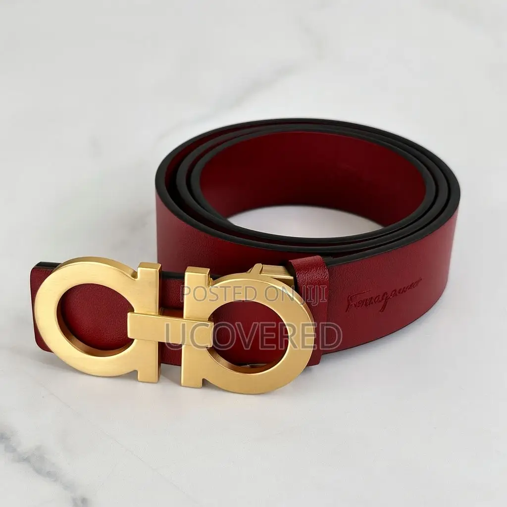 Ferragamo Real Leather Men’S Belt