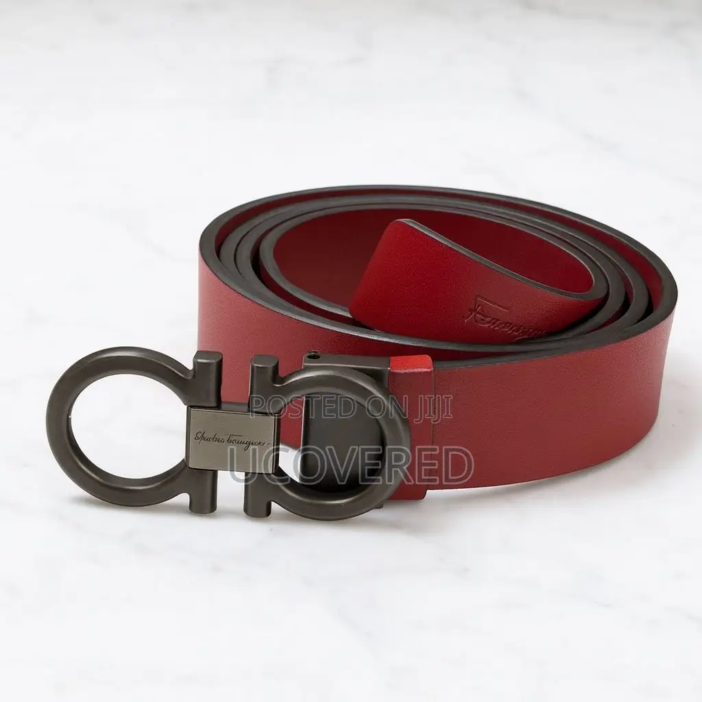 Ferragamo Real Leather Men’S Belt
