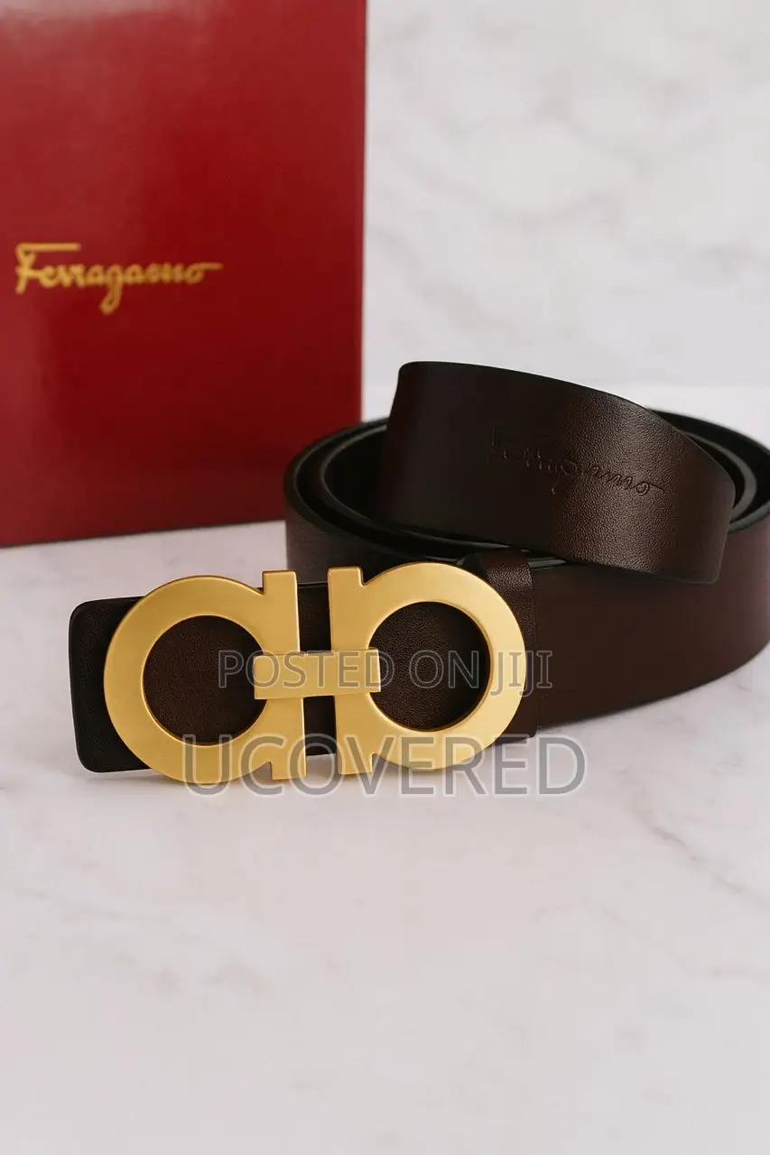 Ferragamo Real Leather Men’S Belt