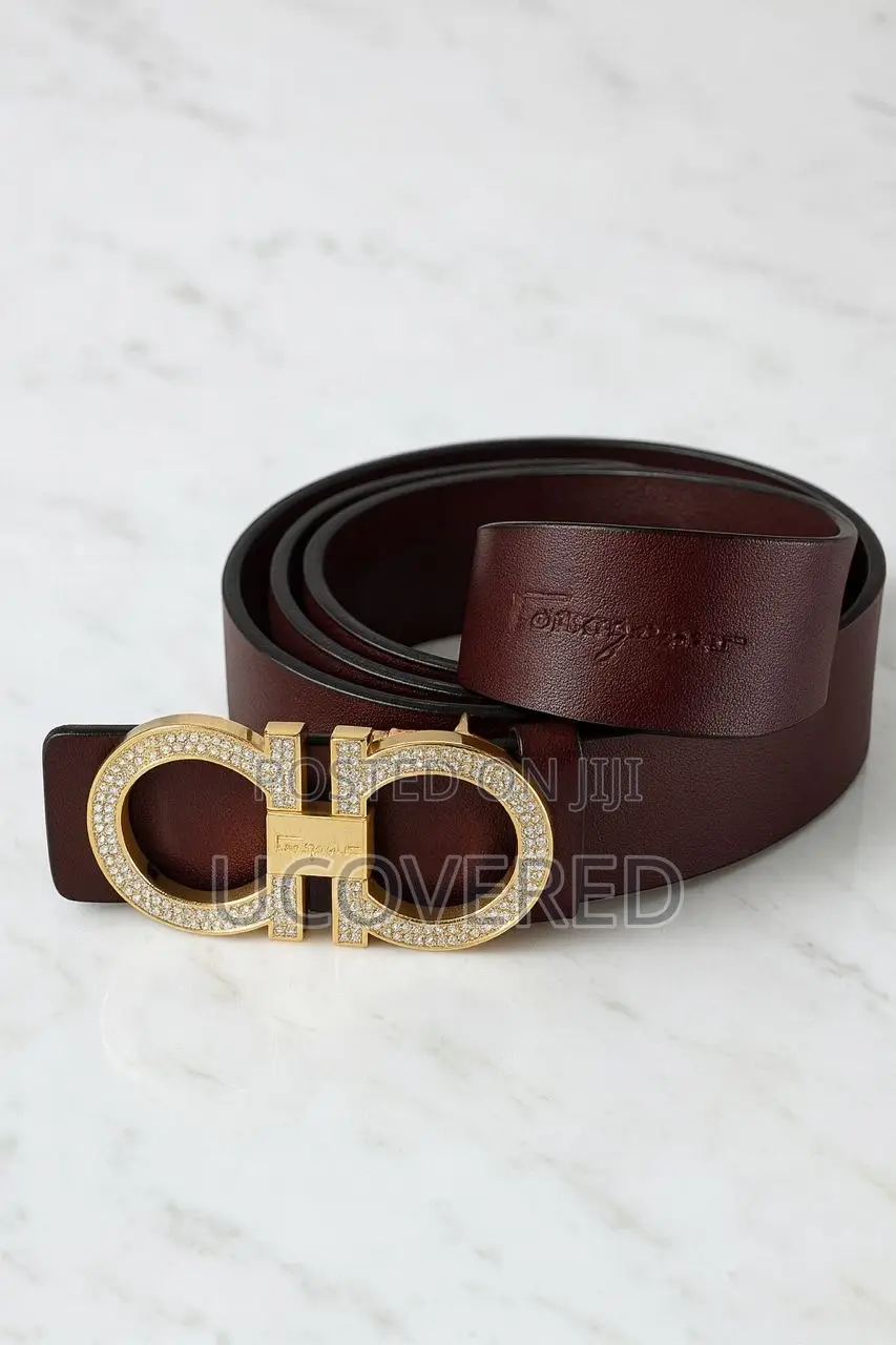 Ferragamo Real Leather Men’S Belt