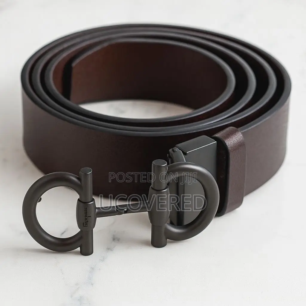 Ferragamo Real Leather Men’S Belt
