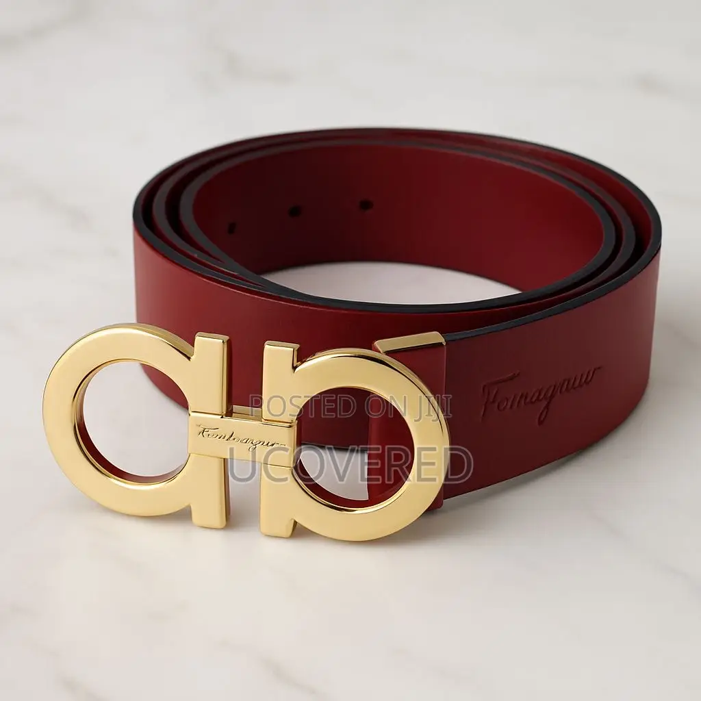 Ferragamo Real Leather Men’S Belt