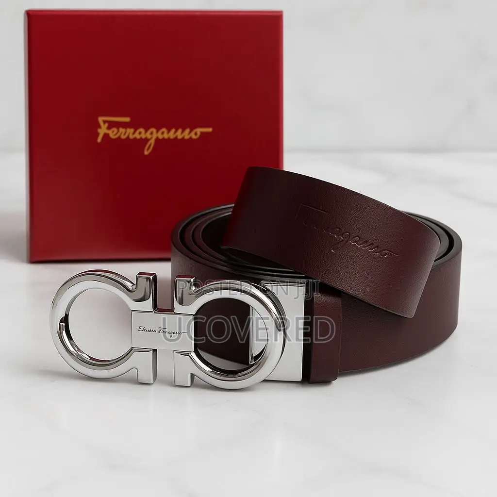Ferragamo Real Leather Men’S Belt