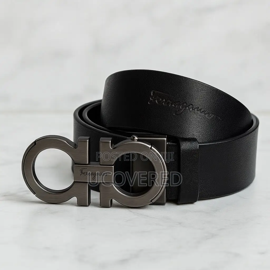 Ferragamo Real Leather Men’S Belt