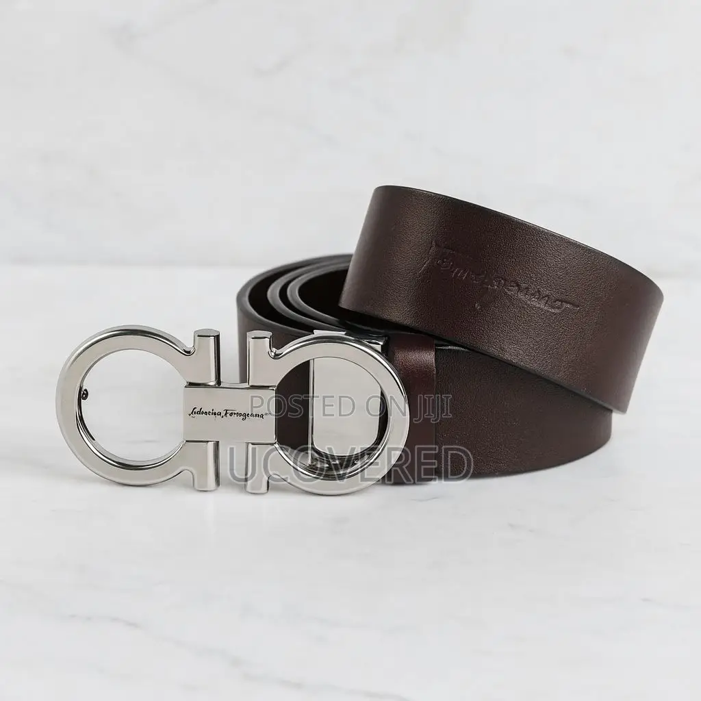 Ferragamo Real Leather Men’S Belt
